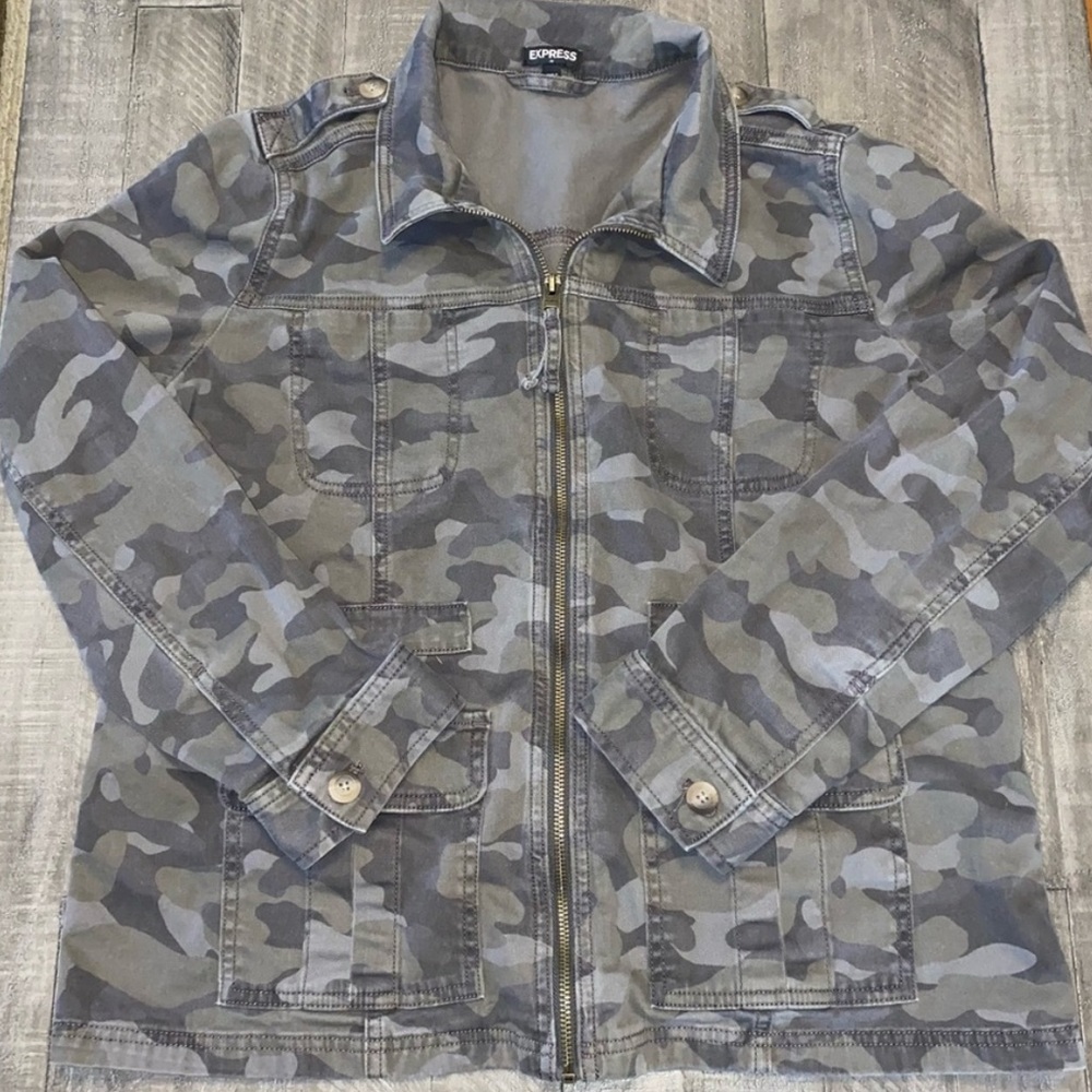 Express Camouflage Canvas Jacket